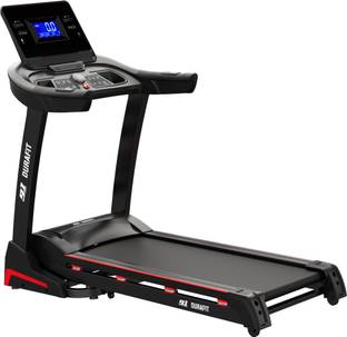 Durafit Panther Pro 5.5HP Peak DC 140Kg User Weight|15-Auto Incline|18km Speed| Foldable Treadmill (Max Weight:140 kg)