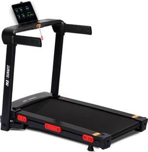 Durafit Hike 6 HP Peak|25-Auto Incline| 18Km Speed Treadmill (Max Weight:150 kg)