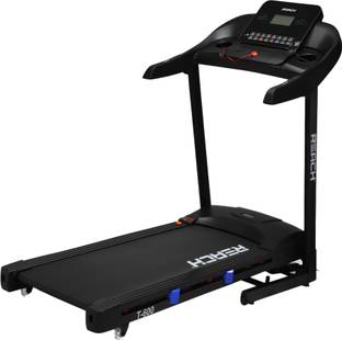 Reach T-600 Motorized Treadmill Auto Incline Home Gym|Best for Running, Cardio Treadmill (Max Weight:130 kg)
