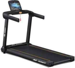 Durafit Surge 4.5HP Peak BLDC | 16km Speed | 20-Auto Incline Treadmill (Max Weight:140 kg)