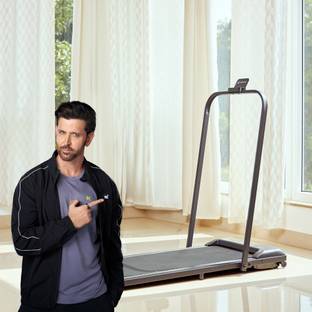 Cult SmartrunBaytown 2HP Peak Motorized| Walk Pad |Max Speed 8 Km/hr|Max Weight 110Kg Treadmill (Max Weight:110 kg)
