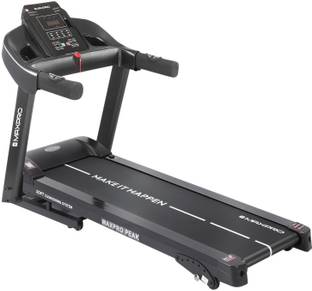 Maxpro PTM400 4 HP Peak DC Motorized Foldable with LED display Treadmill (Max Weight:110 kg)