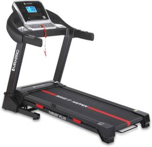Maxpro Thrust Plus 6Hp Peak AC Treadmill Life time Motor Warranty,16 Level Auto Incline Treadmill (Max Weight:140 kg)