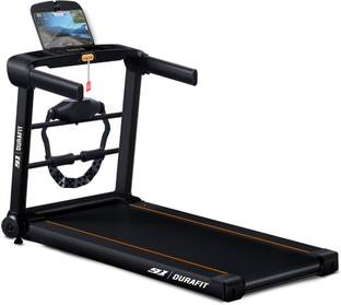Durafit Ace Multifunction 4.5HP Peak | Max Weight:120Kg | 16km Speed|Foldable | Home Use Treadmill (Max Weight:120 kg)