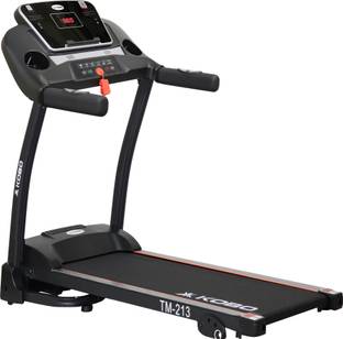 KOBO TM-201 2 H.P Manual Incline Motorized Jogger with 5" LCD Display Home Use Treadmill (Max Weight:110 kg)