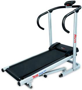 AVON Fitx J-1540 Single Function Manual Jogger, Foldable by Manual Knob Lock Incline Treadmill (Max Weight:110 kg)