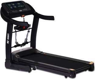 Durafit Velox Multifunction 6HP Peak 150Kg MaxWeight, 18km Speed, 4-Level Incline Treadmill (Max Weight:150 kg)