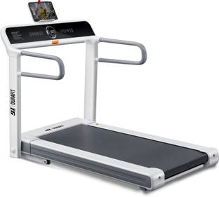 Durafit Sonic BLDC 5 HP Peak | 16km Speed | 20-Level Incline Home Use Treadmill (Max Weight:150 kg)