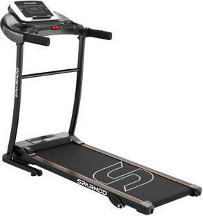 Sparnod Fitness STH-1250 (4 Hp Peak) Automatic Motorised for Home use Treadmill (Max Weight:100 kg)