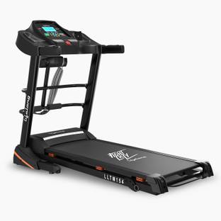 Lifelong with Massager -4.5 HP Peak Motorized - 3 Manual Incline Treadmill (Max Weight:120 kg)
