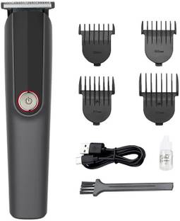 Ooty Sky OT1003 Stylish Hair Clippers Beard Fully Waterproof Trimmer 120 min  Runtime 4 Length Settings