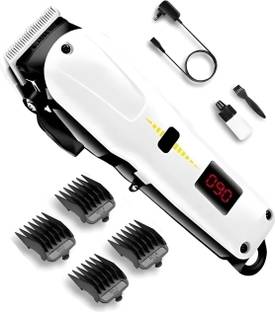 ChinuStyle Trimmer for Man, Shaver USB Charging & 4 Combs for Hairs, Beard And Moustaches Fully Waterproof Body Groomer 200 min  Runtime 5 Length Settings