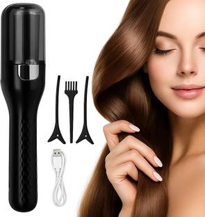 sellastic Hair Trimmer Machine Rechargeable Electric Split Ends Remover Tool Trimmer 75 min  Runtime 2 Length Settings