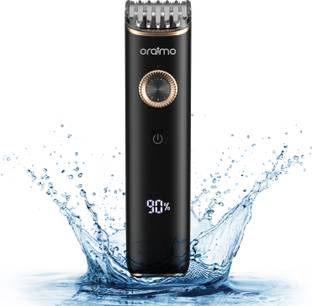 ORAIMO Smart Trimmer 2 (IPX7,Beard Trimmer for Men,Corded & Cordless)(OTR-221) Fully Waterproof Trimmer 90 min  Runtime 20 Length Settings