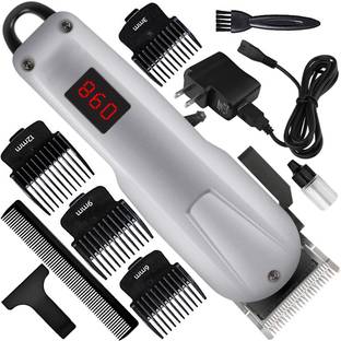 GroomingWorks H New Professional Rechargeable Razor Fast Charging Hair Clipper Beard Moustache Fully Waterproof Trimmer 240 min  Runtime 7 Length Settings