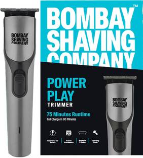 BOMBAY SHAVING COMPANY Play Trimmer for Men Beard Trimmer 75 min  Runtime 4 Length Settings