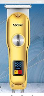 singh Professeonal hair trimmer(gereen) Fully Waterproof Trimmer 120 min  Runtime 4 Length Settings