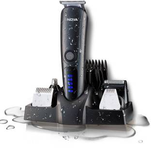 NOVA NG 1154 Waterproof Fully Waterproof Trimmer 170 min  Runtime 20 Length Settings