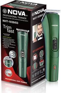 NOVA NHT 1039/03 USB Trimmer 45 min  Runtime 5 Length Settings