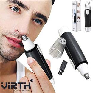 Virth Rechargeable Nose Hair Trimmer, Ear and Nose Hair Trimmer for Men Trimmer 120 min  Runtime 1 Length Settings