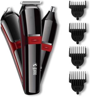 BEARDO Ape-X 3-in-1 Trimmer, nose trimmer, shaver, manscaping. Trimmer 120 min  Runtime 4 Length Settings
