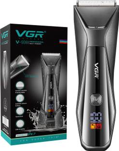 VGR V-938 Professional Body Trimmer Fully Waterproof Trimmer 90 min  Runtime 7 Length Settings