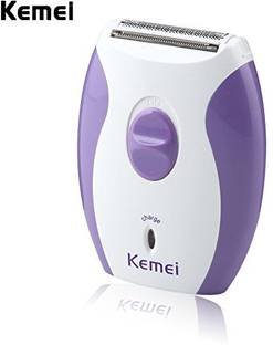 Kemei KM-280R Ladies Portable Rechargeable Shaver full Body Grooming Kit Body Groomer 45 min  Runtime 0 Length Settings