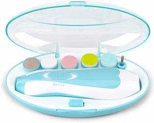 Papezon Baby Nail Trimmer Electric Nail File Set, Safe Baby Nail Clippers with Light
