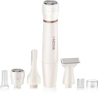 NOVA NLS 533 Facial Sensi-Trim Touch Fully Waterproof Trimmer 60 min  Runtime 2 Length Settings