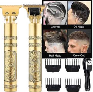funkish Cordless Beard & Hair Trimmer For Men Fully Waterproof Trimmer 120 min  Runtime 4 Length Settings