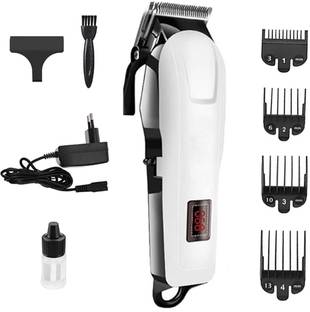 APRO Rechargeable Electic Corded & Cordless LCD Display Fully Waterproof Fully Waterproof Trimmer 240 min  Runtime 4 Length Settings