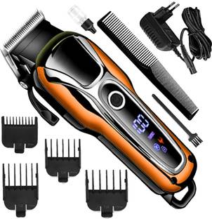 KAMWI Professional Cordless Hair Trimmer Runtime: 120 min Trimmer (Multicolor) Fully Waterproof Trimmer 120 min  Runtime 4 Length Settings