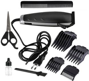 QUT Men Professional Electric Waterproof Powerful Corded Beard Mustache Trimmer Ultra Trim Hair Clipper Multigrooming Kit Hair Clipper Beard Trimmer Trimmer 0 min  Runtime 4 Length Settings