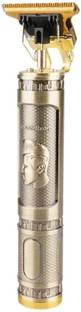 Profiline Efficient and Durable Mental T Blade Trimmer for Men's Grooming Vintage-T9 Trimmer 45 min  Runtime 1 Length Settings