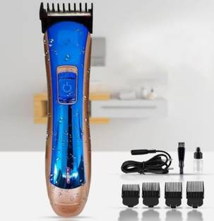 JPRO KM7055 Rechargeable Professional Hair Trimmer Runtime: 30 min Trimmer 30 min  Runtime 4 Length Settings