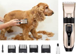 EVETIS Pet Hair Trimmer Dogs & Cats Grooming Machine Wireless Rechargeable Trimmer 180 min  Runtime 4 Length Settings