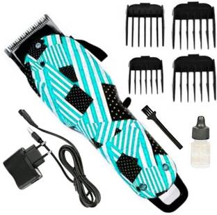 Powerful Best Cordless Men Rechargeable Hair Cliper For Salon Trimmer 120 min  Runtime 5 Length Settings