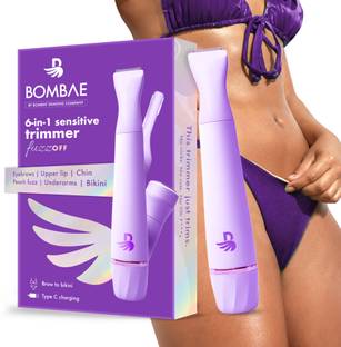 Bombae Women Trimmer Trimmer 90 Min  Runtime 3 Length Settings