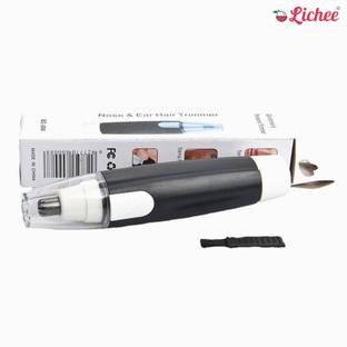 LICHEE LT-N02 Nose And Ear Hair Remover Washable Head Trimmer for Men and Women Trimmer 180 min  Runtime 0 Length Settings