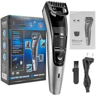 AANTAR KM-632 Rechargeable Hair Beard Trimmer for Men Trimmer 45 min  Runtime 10 Length Settings