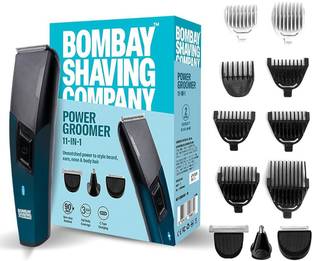 BOMBAY SHAVING COMPANY POWER GROOMER 11-IN-1 Trimmer 90 min  Runtime 3 Length Settings
