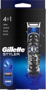 Gillette Proglide 4-in-1 Styler Trimmer 30 min  Runtime 3 Length Settings