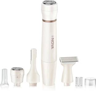 NOVA NLS 533 Facial Sensi-Trim Touch Fully Waterproof Trimmer 60 min  Runtime 2 Length Settings