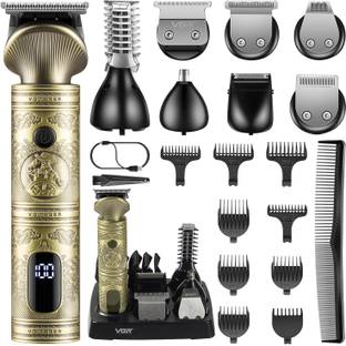 VGR V-106 Professional 6in1 Grooming Kit with LED Display Trimmer 180 min  Runtime 16 Length Settings