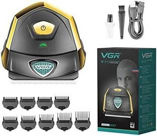VGR V-910 Fully Waterproof Trimmer 60 min  Runtime 9 Length Settings