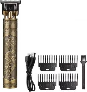 REVATAKG Vintage T9 Professional Trimmer Cordless Hair & Beard Clipper for Men Trimmer 60 min  Runtime 4 Length Settings