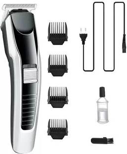 RACCOON Cordless Professional Rechargeable AT-538 Hair Trimmer For Unisex Fully Waterproof Trimmer 60 min  Runtime 4 Length Settings