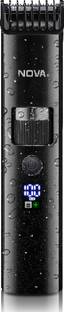 NOVA NHT 1100 Digital Waterproof Fully Waterproof Trimmer 200 min  Runtime 60 Length Settings