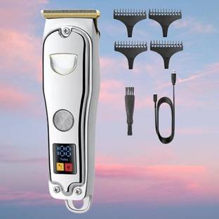 WunderVoX Cordless Barber Clipper for Hair Cutting Trimmer 120 min  Runtime 4 Length Settings