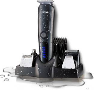 NOVA NG 1154 Waterproof Fully Waterproof Trimmer 170 min  Runtime 20 Length Settings